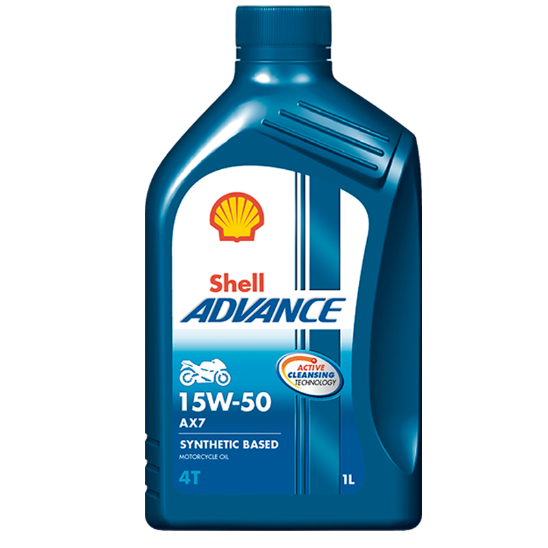 Aceite Shell Advance 15w50 Moto Synthetic 1 Litro