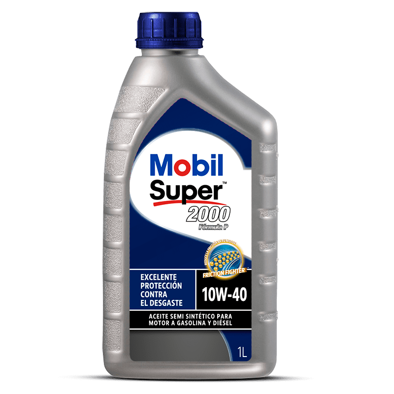 Aceite 10w40 Mobil Super 2000 1L. 