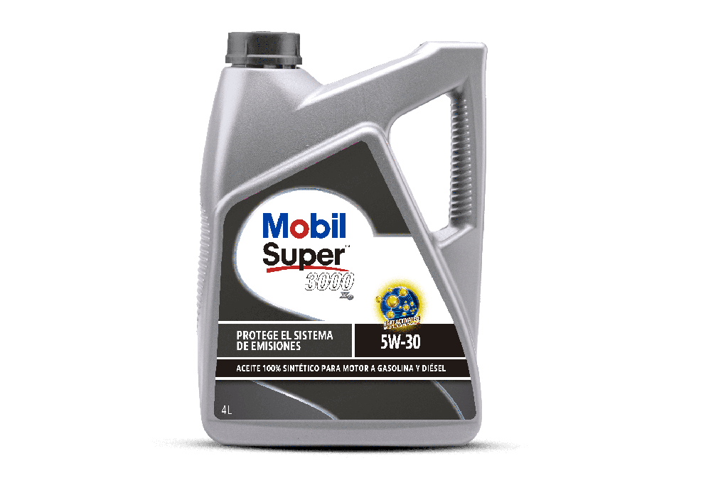 Aceite de Motor 5w30 Mobil Super 3000 4 Litros 