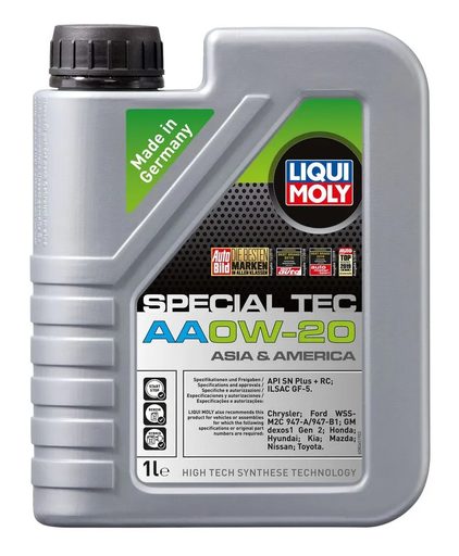 [ACE-LIQ-0W201L] Aceite 0w20 SP Liqui Moly 1Litros 