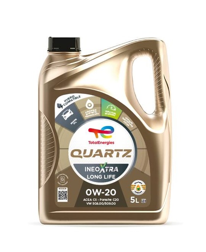 [ACE-TOT-0W205L] Aceite 0w20 Total Quartz Ineo Xtra LL Acea C5 5 Litros