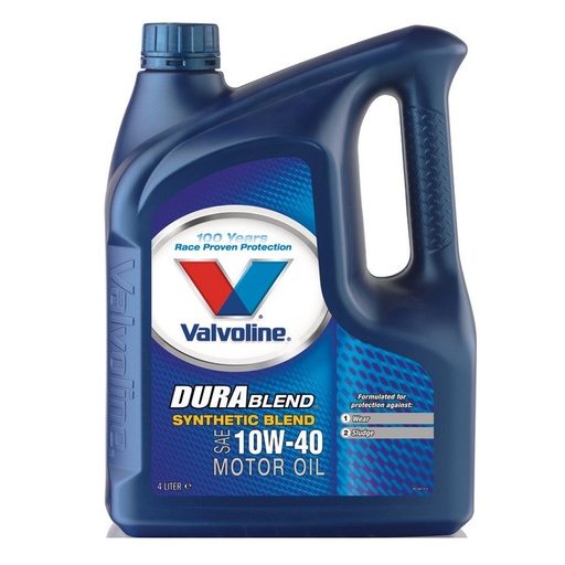 [ACE-VAL-10W40] Aceite 10w40 DuraBlend Semi Sintético SN/CF Valvoline 4 Litros