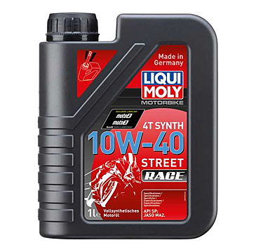 [ACE-LIQ-10W404T] Aceite 10w40 Liqui Moly Sintético 4T Moto 1Lt.