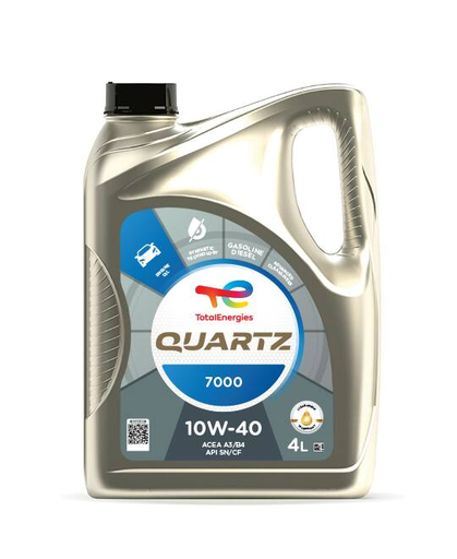 [ACE-TOT-10W404LT] Aceite 10w40 Total Quartz 7000 SN/CF 4 Litros 