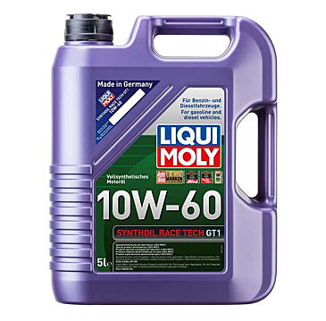 [ACE-LIQ-8909] Aceite 10w60 Liqui Moly GT1 Acea A3/B4 SN 5 Litros 