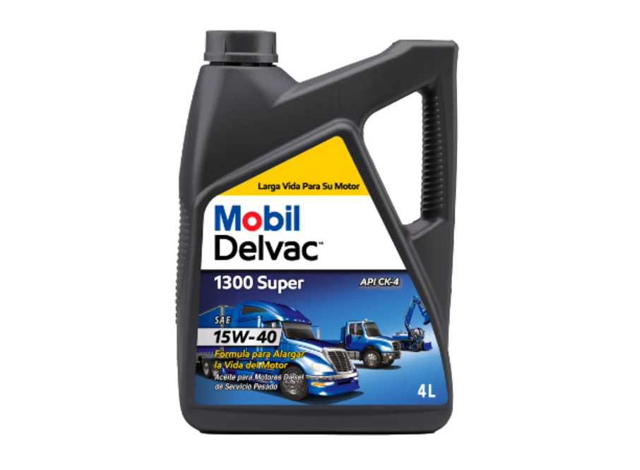 [ACE-MOB-15W404LITROS] Aceite 15w40 Mobil Delvac 1300 Super API CK4 DPF 4 Litros