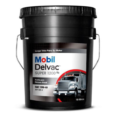 [ACE-MOB-120015W4019L] Aceite 15w40 Mobil Delvac Super 1200 F2 19L