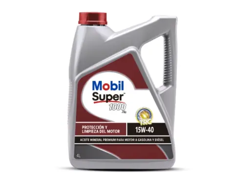 [ACE-MOB-15W404LTRS] Aceite 15w40 Mobil Super 1000 X3 SM/CF 4L