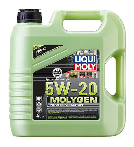 [ACE-LIQ-5W204L] Aceite 5w20 Liqui Moly Molygen 4 Litros 
