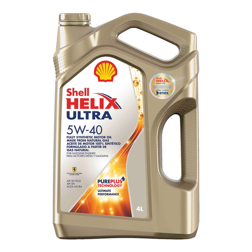 [ACE-SHE-5W404L] Aceite 5W40 Shell Helix Ultra 4Litros