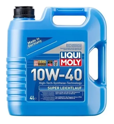 [ACE-LIQ-9504] Aceite Motor Super Leichtlauf 10w40 4 Litros Liqui Moly