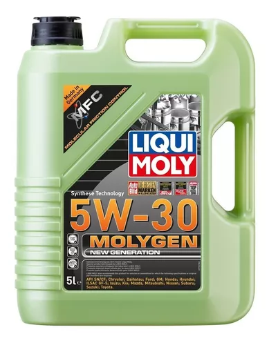 [ACE-LIQ-9952] Aceite Motor 5w30 MOLYGEN SP 5 Litros Liqui Moly