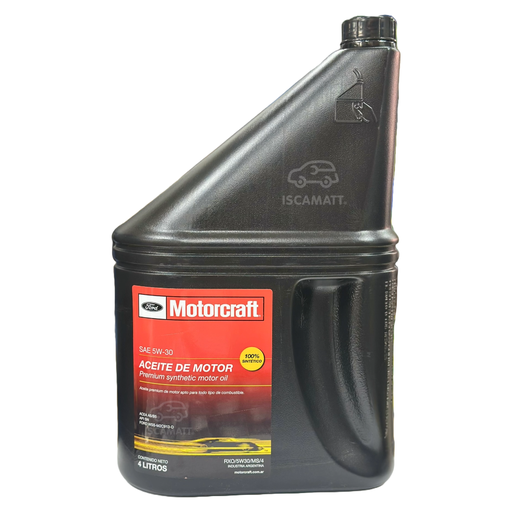 [ACE-MOT-5W30A5B54L] Aceite Motorcraft Sintético 5w30 A5/B5 4 Litros